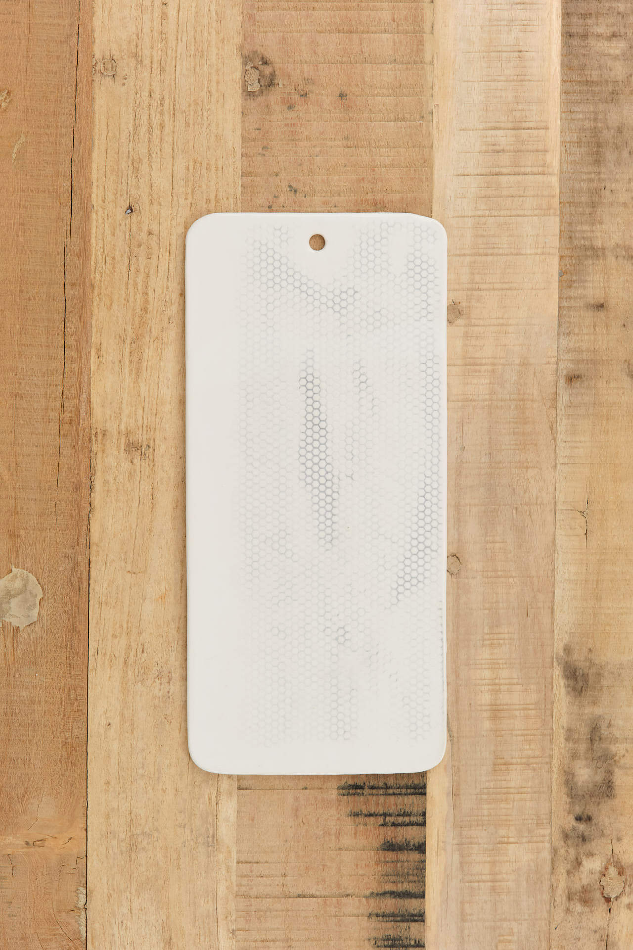 DBO Home Home Kitchen Serving Charcuterie Honeycomb Serving Board Salt n Pepper