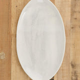 DBO Home Home Kitchen Serving Oval Platter Honeycomb Serveware Salt n Pepper