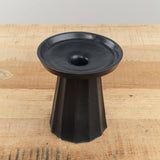 DBO Home Home Candle Holders Medium Fluted Candlestick Mussel