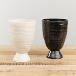 DBO Home Home Kitchen Vases Bare Pedestal Vase in Snowflake Snowflake