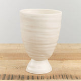 DBO Home Home Kitchen Vases Bare Pedestal Vase in Snowflake Snowflake
