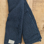 Hale Mercantile Home Bedding Flocca Linen Blanket Bateau / 90" L X 102" W