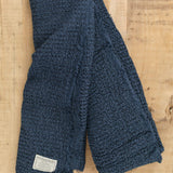 Hale Mercantile Home Bedding Flocca Linen Blanket Bateau / 90" L X 102" W