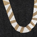 Sunny Necklace in Brass and Silver by Hannah Keefe