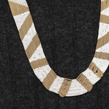 Sunny Necklace in Brass and Silver by Hannah Keefe