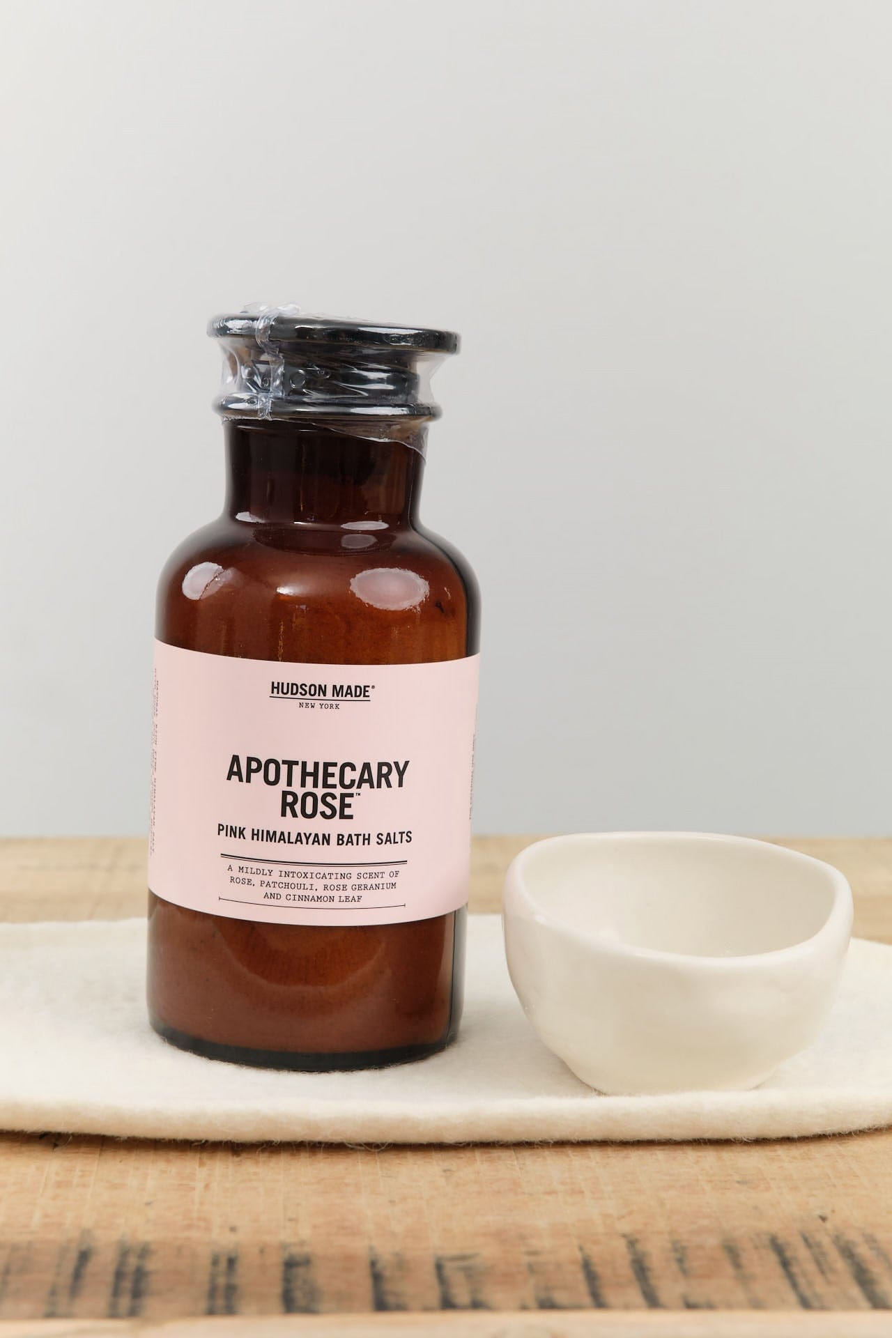 Hudson Made Beauty Body Apothecary Rose Bath Salts