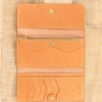 Il Bisonte Accessories Wallets Classic Continental Wallet in Naturale Naturale / 7.25" L X 3.75" W X 1" D