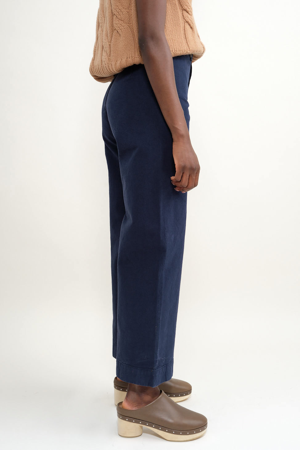 Side of Sailor Pant in Midnight