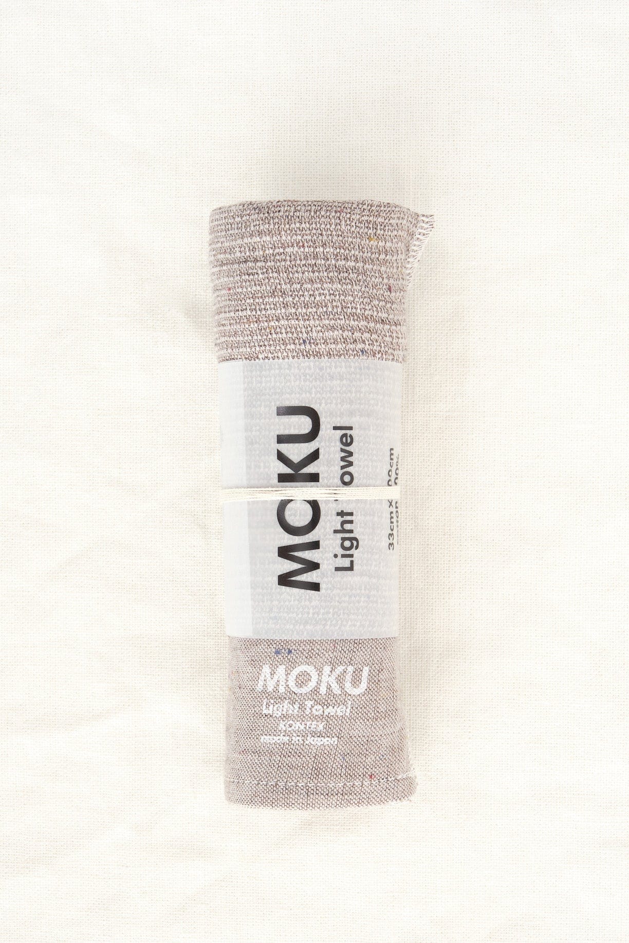 Kontex Home Bath Towels Moku Light Hand Towel Grey / 42" L X 12.5" W