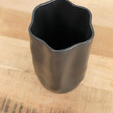 Kati Von Lehman Home Kitchen Vases Tall Lotus Vase Matte Black