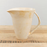 Kati Von Lehman Home Kitchen Pitchers Tall Lotus Water Pitcher White & Iron