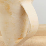 Kati Von Lehman Home Kitchen Pitchers Tall Lotus Water Pitcher White & Iron