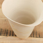 Kati Von Lehman Home Kitchen Pitchers Tall Lotus Water Pitcher White & Iron