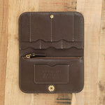 Lindquist Accessories Wallets Lina Wallet in Chaga Chaga / 7.75" L X 4.75" W X .5" D