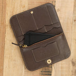 Lindquist Accessories Wallets Lina Wallet in Chaga Chaga / 7.75" L X 4.75" W X .5" D