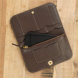 Lindquist Accessories Wallets Lina Wallet in Chaga Chaga / 7.75" L X 4.75" W X .5" D