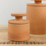 MH Ceramics Home Kitchen Containers Small Alto Jar in Terracotta Terracotta