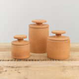 MH Ceramics Home Kitchen Containers Large Alto Jar in Terracotta Terracotta