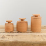 MH Ceramics Home Kitchen Containers Medium Alto Jar in Terracotta Terracotta