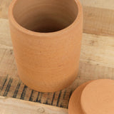 MH Ceramics Home Kitchen Containers Large Alto Jar in Terracotta Terracotta