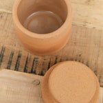 MH Ceramics Home Kitchen Containers Small Alto Jar in Terracotta Terracotta
