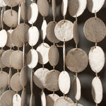 White Disc Curtain by MQuan