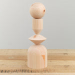 Mature Ha. Home Objects Hinoki Hat Stand Japanese Cypress / 13.25" H X 4" Dia
