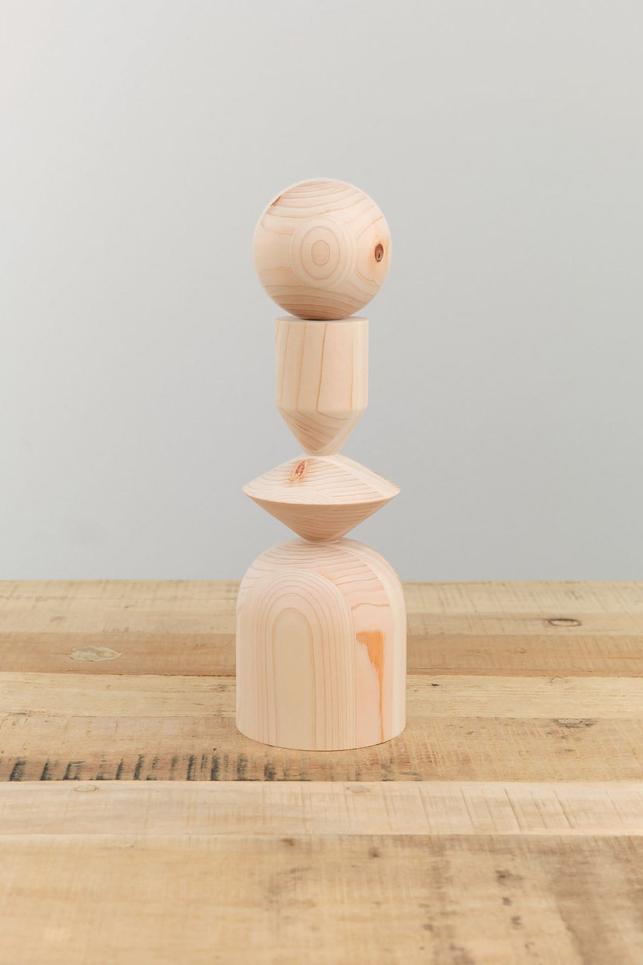 Mature Ha. Home Objects Hinoki Hat Stand Japanese Cypress / 13.25" H X 4" Dia