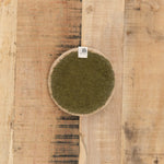 Muskhane Home Kitchen Coasters XSmall Two-Tone Pastille Powder Pink-Moss