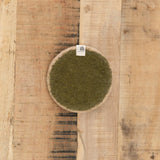 Muskhane Home Kitchen Coasters XSmall Two-Tone Pastille Powder Pink-Moss