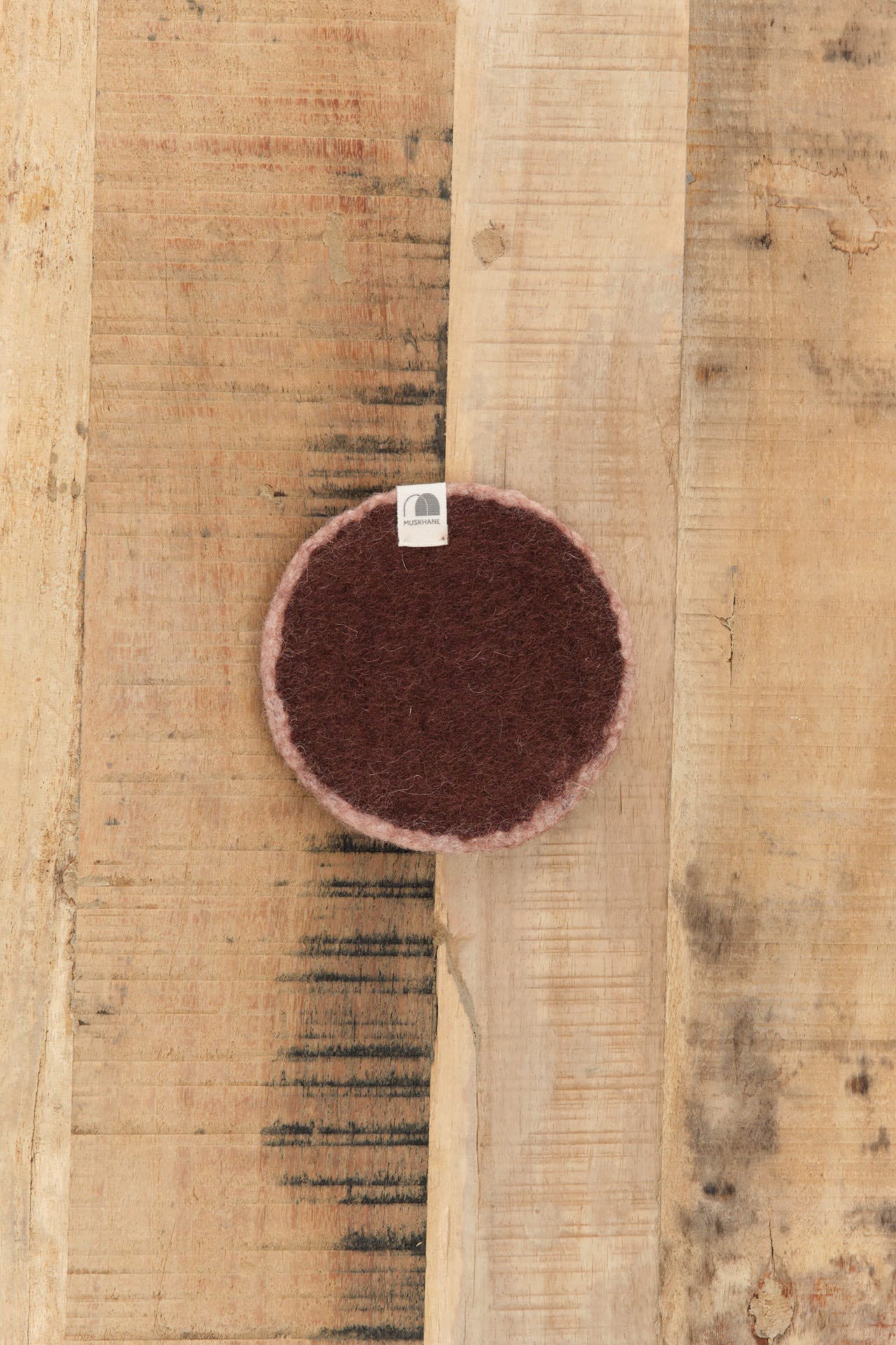 Muskhane Home Kitchen Coasters XSmall Two-Tone Pastille