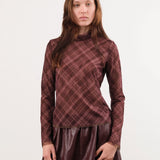 No. 6 Apparel Womens Blouses Lennon Turtleneck