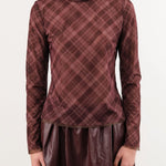 No. 6 Apparel Womens Blouses Lennon Turtleneck