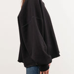 Rachel Comey Apparel Womens Lounge Fonder Sweatshirt in Charcoal Charcoal / XS/S