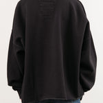 Rachel Comey Apparel Womens Lounge Fonder Sweatshirt in Charcoal Charcoal / XS/S