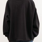 Rachel Comey Apparel Womens Lounge Fonder Sweatshirt in Charcoal Charcoal / XS/S