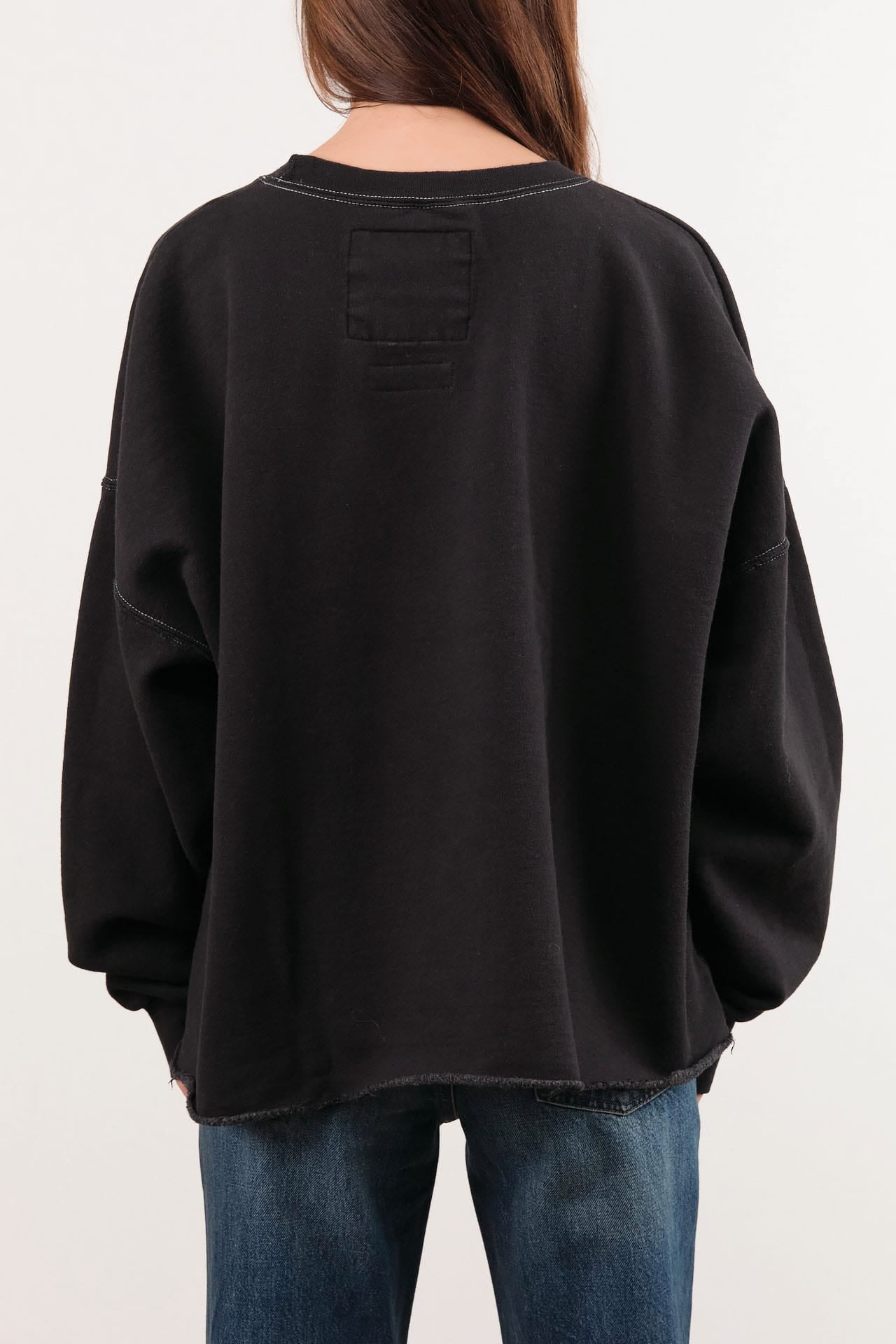 Rachel Comey Apparel Womens Lounge Fonder Sweatshirt in Charcoal Charcoal / XS/S