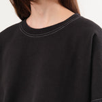 Rachel Comey Apparel Womens Lounge Fonder Sweatshirt in Charcoal Charcoal / XS/S
