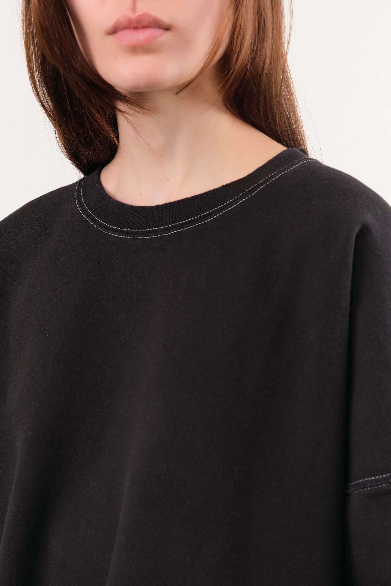 Rachel Comey Apparel Womens Lounge Fonder Sweatshirt in Charcoal Charcoal / XS/S