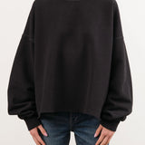 Rachel Comey Apparel Womens Lounge Fonder Sweatshirt in Charcoal Charcoal / XS/S