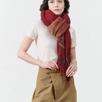 Tamaki Niime Big Roots Shawl in Cider