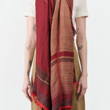 Tamaki Niime Big Roots Shawl in Cider