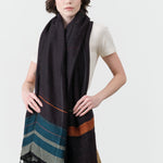 Tamaki Niime Big Roots Shawl in Dusk