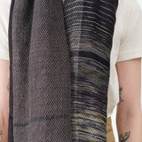 Tamaki Niime Big Roots Shawl in Midnight