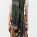 Tamaki Niime Big Roots Shawl in Pine