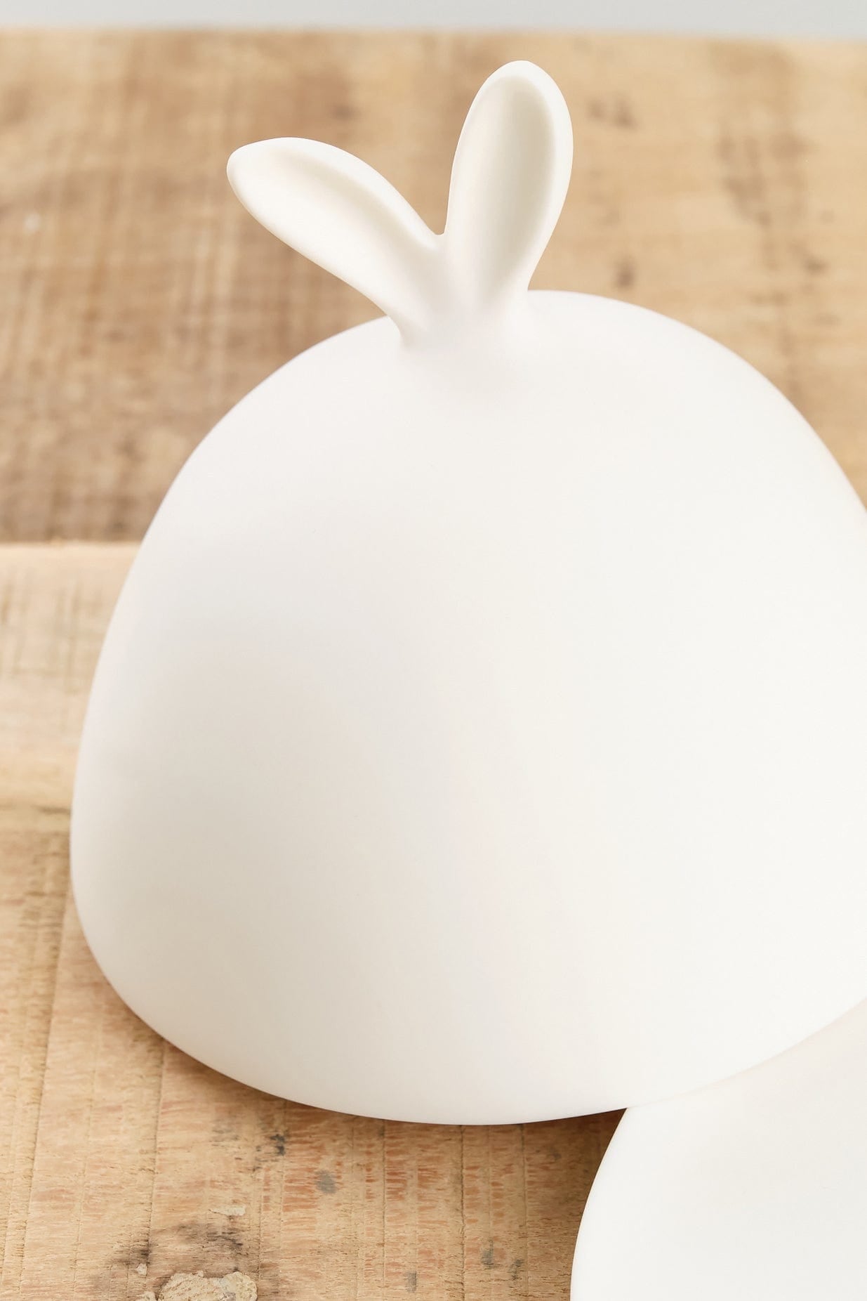 Tina Frey Designs Home Kitchen Serving Lapin Butter Dish with Spreader White