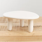 Tina Frey Designs Home Kitchen Serving Puddle Large Elevated Platter White