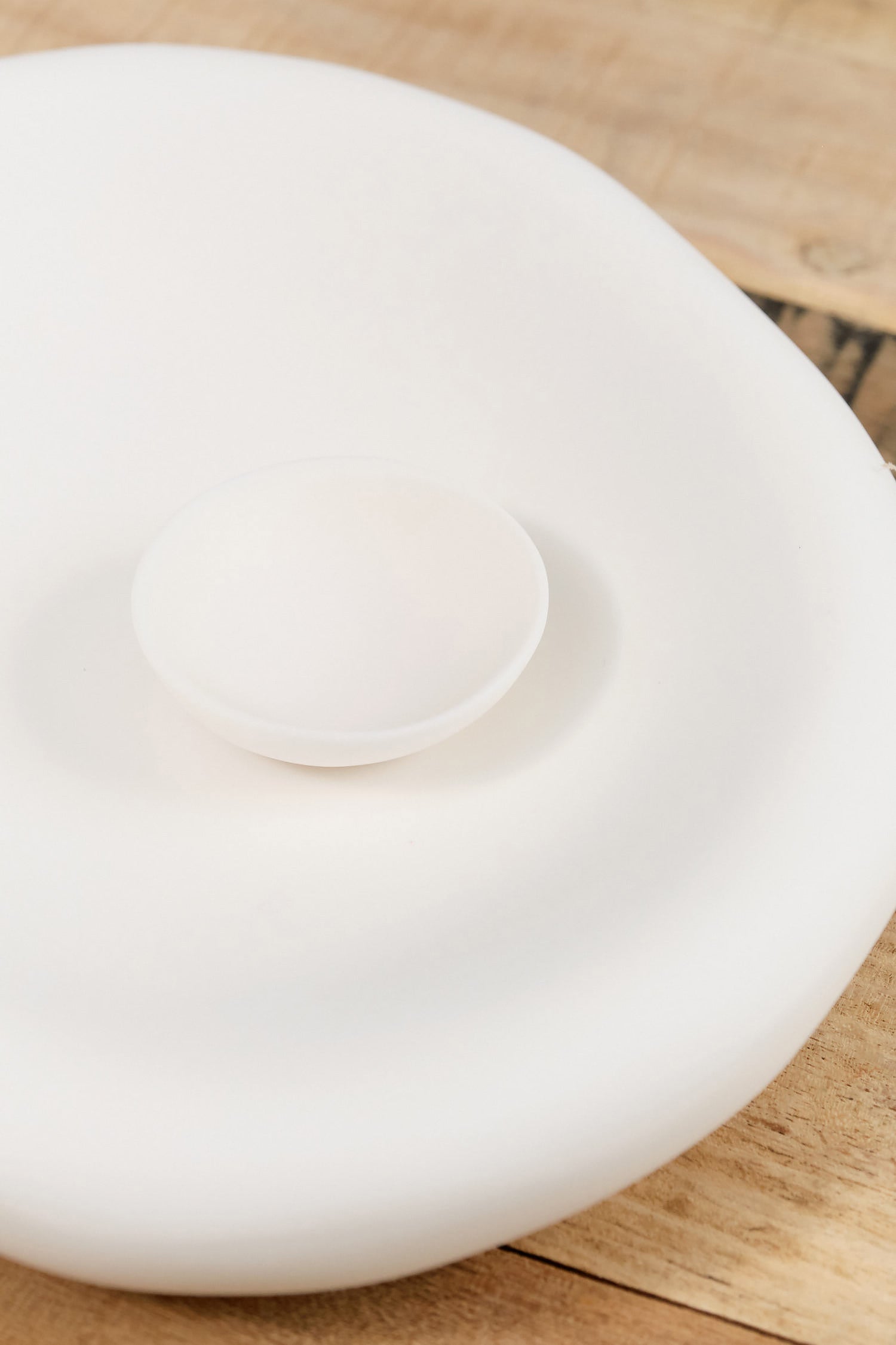 Tina Frey Designs Sculpt Condiment Bowl in White Resin