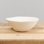 Tina Frey Designs Large Tapered Bowl in White Resin