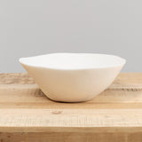 Tina Frey Designs Large Tapered Bowl in White Resin